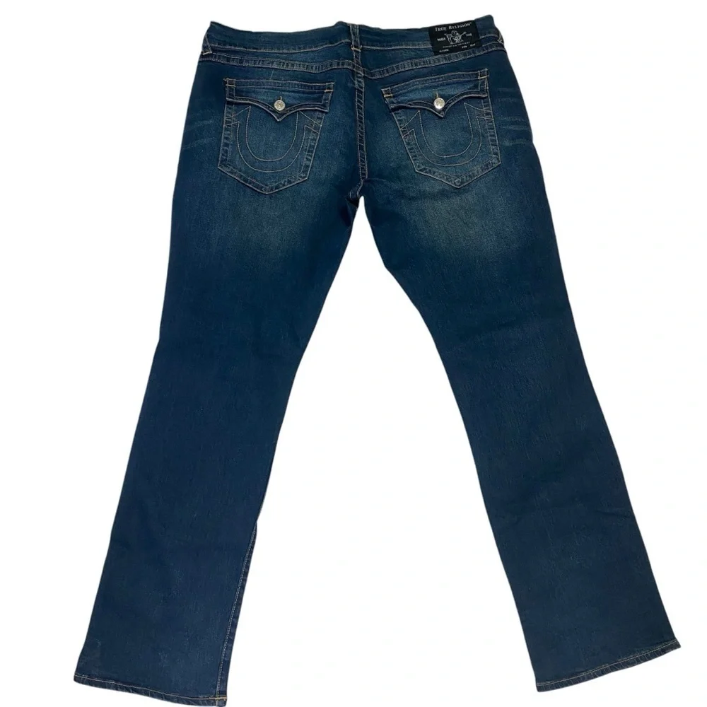 True Religion Ricky Relaxed Straight Cut Jeans Sz 42